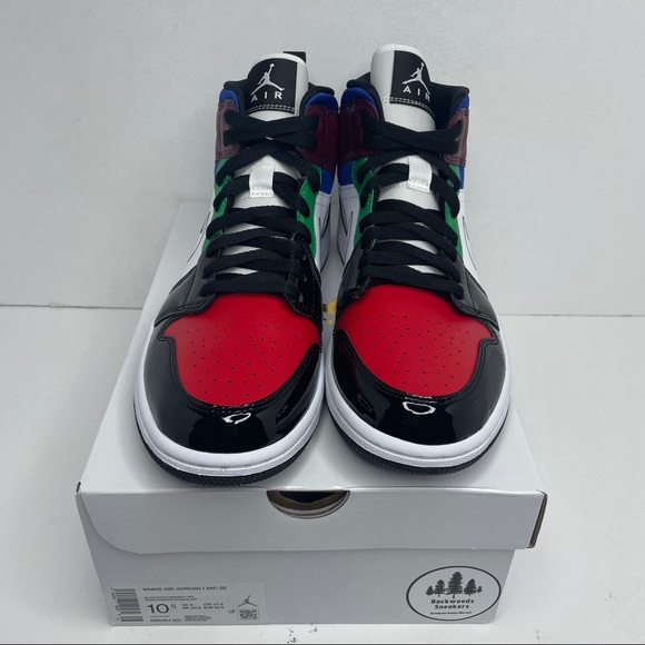 Nike Air Jordan 1 Retro Mid SE “Multi-color” NEW - Picture 2 of 4